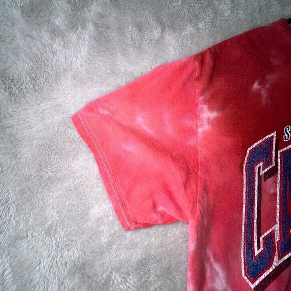St. Louis Cardinals T-shirt Medium Red Tie Dye '47 Vintage Tubular - Picture 5 of 8